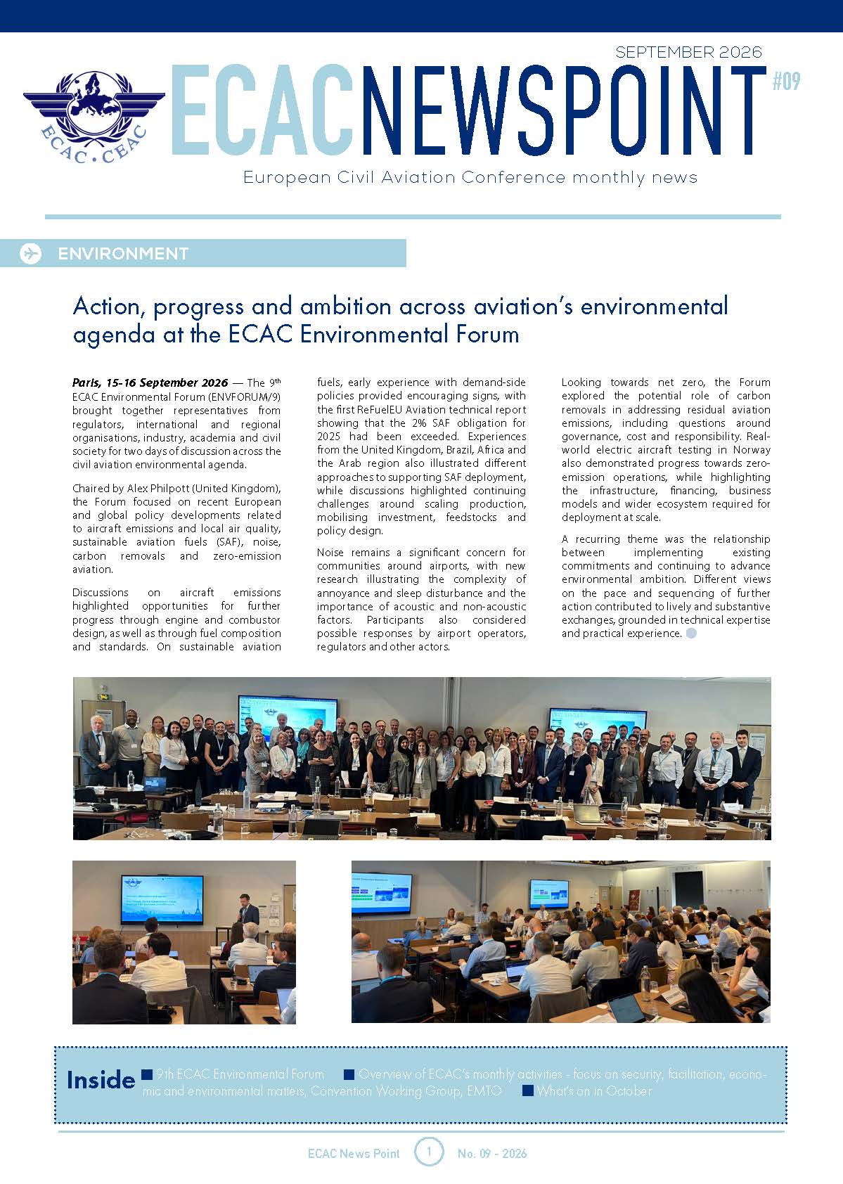 ECAC NewsPoint 2025 07-08 cover